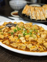 mapo tofu with rice v 麻婆豆腐饭素 with rice 有米饭
